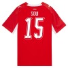 Original Fußballtrikot Schweiz Djibril Sow 15 Heimtrikot WM 2026 Für Herren Original Fußballtrikot Schweiz Djibril Sow 15 Heimtrikot WM 2026 Für Herren