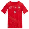 Original Fußballtrikot Schweiz Granit Xhaka 10 Heimtrikot WM 2026 Für Herren