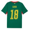 Original Fußballtrikot Senegal Sarr 18 Auswärtstrikot WM 2026 Für Herren