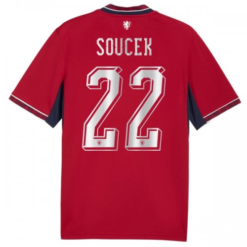 Original Fußballtrikot Tschechische Republik Soucek 22 Heimtrikot WM 2026 Für Herren Original Fußballtrikot Tschechische Republik Soucek 22 Heimtrikot WM 2026 Für Herren