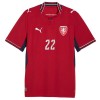 Original Fußballtrikot Tschechische Republik Soucek 22 Heimtrikot WM 2026 Für Herren