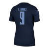 Original Fußballtrikot Uruguay Luis Suarez 9 Auswärtstrikot WM 2026 Für Herren Original Fußballtrikot Uruguay Luis Suarez 9 Auswärtstrikot WM 2026 Für Herren