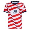 Original Fußballtrikot USA Balogun 20 Heimtrikot WM 2026 Für Herren