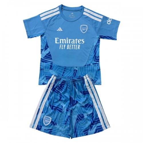 Original Trikotsatz Arsenal Torwart 2026-27 Blaue Für Kinder Original Trikotsatz Arsenal Torwart 2026-27 Blaue Für Kinder