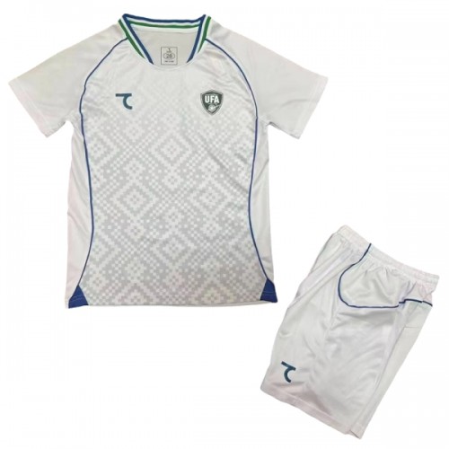 Original Trikotsatz Uzbekistan Auswärtstrikot WM 2026 Für Kinder Original Trikotsatz Uzbekistan Auswärtstrikot WM 2026 Für Kinder