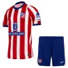 Original Trikotsatz Atlético Madrid J. Alvarez 19 Heimtrikot 2026-27 Für Kinder