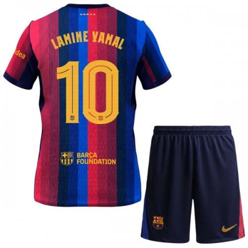 Original Trikotsatz FC Barcelona Lamine Yamal 10 Heimtrikot 2026-27 Für Kinder Original Trikotsatz FC Barcelona Lamine Yamal 10 Heimtrikot 2026-27 Für Kinder
