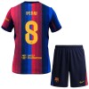Original Trikotsatz FC Barcelona Pedri 8 Heimtrikot 2026-27 Für Kinder Original Trikotsatz FC Barcelona Pedri 8 Heimtrikot 2026-27 Für Kinder