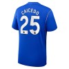 Original Trikotsatz Chelsea Caicedo 25 Heimtrikot 2026-27 Für Kinder
