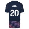 Original Fußballtrikot Tottenham Hotspur Kudus 20 Auswärtstrikot 2026-27 Für Herren Original Fußballtrikot Tottenham Hotspur Kudus 20 Auswärtstrikot 2026-27 Für Herren