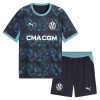 Original Trikotsatz Olympique Marseille Aubameyang 17 Auswärtstrikot 2026-27 Für Kinder
