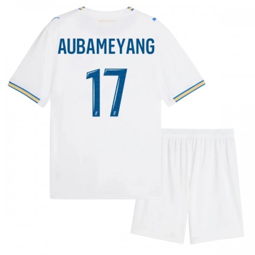 Original Trikotsatz Olympique Marseille Aubameyang 17 Heimtrikot 2026-27 Für Kinder Original Trikotsatz Olympique Marseille Aubameyang 17 Heimtrikot 2026-27 Für Kinder