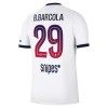 Original Fußballtrikot Paris Saint-Germain Bradley Barcola 29 Auswärtstrikot 2026-27 Für Herren