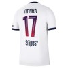 Original Fußballtrikot Paris Saint-Germain Vitinha 17 Auswärtstrikot 2026-27 Für Herren