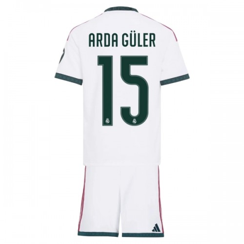 Original Trikotsatz Real Madrid Arda Guler 15 Heimtrikot 2026-27 Für Kinder Original Trikotsatz Real Madrid Arda Guler 15 Heimtrikot 2026-27 Für Kinder