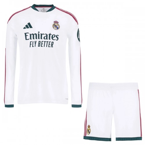 Original Trikotsatz Real Madrid Heimtrikot 2026-27 Langarm Für Kinder Original Trikotsatz Real Madrid Heimtrikot 2026-27 Langarm Für Kinder