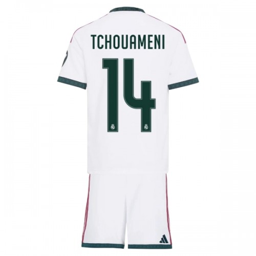Original Trikotsatz Real Madrid Tchouameni 14 Heimtrikot 2026-27 Für Kinder Original Trikotsatz Real Madrid Tchouameni 14 Heimtrikot 2026-27 Für Kinder