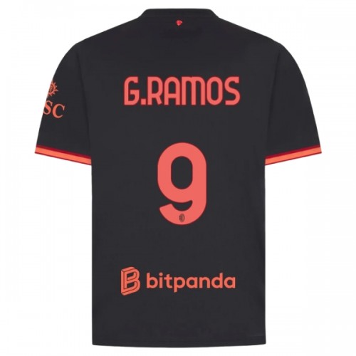 Original Fußballtrikot AC Mailand G. Ramos 9 Ausweichtrikot 2026-27 Für Herren Original Fußballtrikot AC Mailand G. Ramos 9 Ausweichtrikot 2026-27 Für Herren