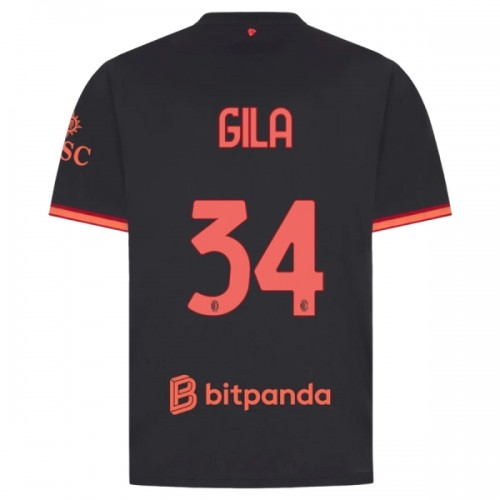Original Fußballtrikot AC Mailand Gila 34 Ausweichtrikot 2026-27 Für Herren Original Fußballtrikot AC Mailand Gila 34 Ausweichtrikot 2026-27 Für Herren