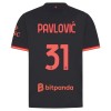 Original Fußballtrikot AC Mailand Pavlovic 31 Ausweichtrikot 2026-27 Für Herren Original Fußballtrikot AC Mailand Pavlovic 31 Ausweichtrikot 2026-27 Für Herren