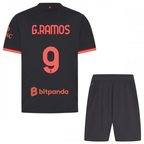 Original Trikotsatz AC Mailand G. Ramos 9 Ausweichtrikot 2026-27 Für Kinder Original Trikotsatz AC Mailand G. Ramos 9 Ausweichtrikot 2026-27 Für Kinder