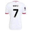 Original Trikotsatz Liverpool Wirtz 7 Auswärtstrikot 2026-27 Für Kinder