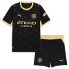 Original Trikotsatz Manchester City Haaland 9 Auswärtstrikot 2026-27 Für Kinder