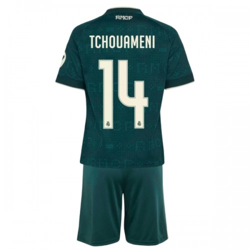 Original Trikotsatz Real Madrid Tchouameni 14 Auswärtstrikot 2026-27 Für Kinder Original Trikotsatz Real Madrid Tchouameni 14 Auswärtstrikot 2026-27 Für Kinder