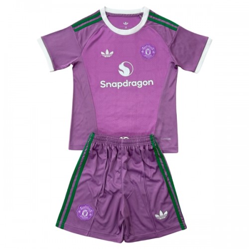 Original Trikotsatz Manchester United Auswärtstrikot Torwart 2026-27 Für Kinder Original Trikotsatz Manchester United Auswärtstrikot Torwart 2026-27 Für Kinder