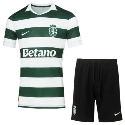 Original Trikotsatz Sporting Lissabon Heimtrikot 2026-27 Für Kinder Original Trikotsatz Sporting Lissabon Heimtrikot 2026-27 Für Kinder