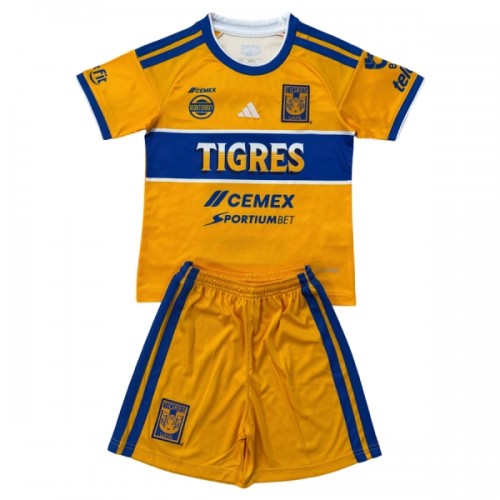 Original Trikotsatz UANL Tigres Heimtrikot 2026-27 Für Kinder Original Trikotsatz UANL Tigres Heimtrikot 2026-27 Für Kinder