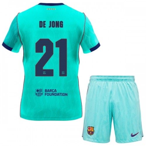 Original Trikotsatz FC Barcelona F. De Jong 21 Ausweichtrikot 2026-27 Für Kinder Original Trikotsatz FC Barcelona F. De Jong 21 Ausweichtrikot 2026-27 Für Kinder