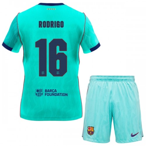 Original Trikotsatz FC Barcelona Rodrigo 16 Ausweichtrikot 2026-27 Für Kinder Original Trikotsatz FC Barcelona Rodrigo 16 Ausweichtrikot 2026-27 Für Kinder