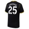 Original Fußballtrikot Chelsea Caicedo 25 Auswärtstrikot 2026-27 Für Herren