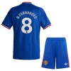 Original Trikotsatz Manchester United B. Fernandes 8 Auswärtstrikot 2026-27 Für Kinder