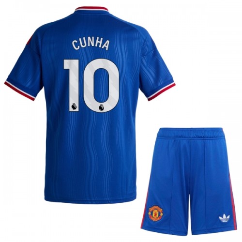 Original Trikotsatz Manchester United Cunha 10 Auswärtstrikot 2026-27 Für Kinder Original Trikotsatz Manchester United Cunha 10 Auswärtstrikot 2026-27 Für Kinder