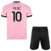 Original Trikotsatz Juventus Yildiz 10 Auswärtstrikot 2026-27 Für Kinder
