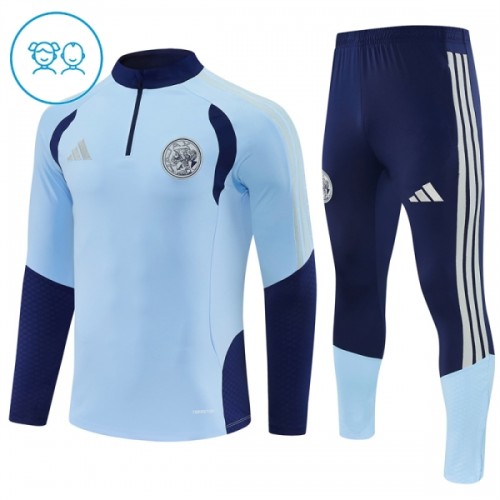 Ajax Amsterdam Training Sweatshirts Quarter-zip 2026-27 Blaue Für Kinder Ajax Amsterdam Training Sweatshirts Quarter-zip 2026-27 Blaue Für Kinder