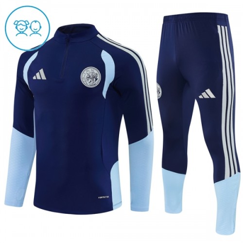 Ajax Amsterdam Training Sweatshirts Quarter-zip 2026-27 Blaue Für Kinder Ajax Amsterdam Training Sweatshirts Quarter-zip 2026-27 Blaue Für Kinder
