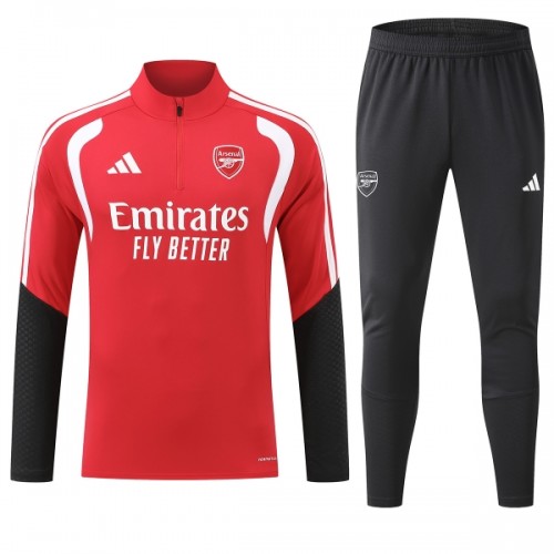 Arsenal Training Sweatshirts Quarter-zip 2026-27 Rote Für Herren Arsenal Training Sweatshirts Quarter-zip 2026-27 Rote Für Herren