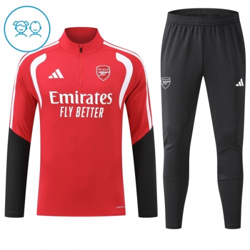 Arsenal Training Sweatshirts Quarter-zip 2026-27 Rote Für Kinder Arsenal Training Sweatshirts Quarter-zip 2026-27 Rote Für Kinder