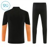 Arsenal Training Sweatshirts Quarter-zip 2026-27 Schwarze Für Kinder