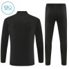 Arsenal Training Sweatshirts Quarter-zip 2026-27 Schwarze Für Kinder