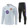 Barcelona Training Sweatshirts Quarter-zip 2026-27 Weiße Für Herren