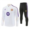 Barcelona Training Sweatshirts Quarter-zip 2026-27 Weiße Für Herren
