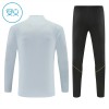 Barcelona Training Sweatshirts Quarter-zip 2026-27 Weiße Für Kinder