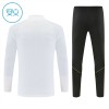 Barcelona Training Sweatshirts Quarter-zip 2026-27 Weiße Für Kinder