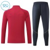 FC Barcelona Training Sweatshirts Quarter-zip 2026-27 Rote Für Kinder