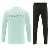 Frankreich Training Sweatshirts Quarter-zip 2026-27 Weiße Für Herren