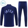 Inter Mailand Training Sweatshirts Quarter-zip 2026-27 Blaue Für Kinder
